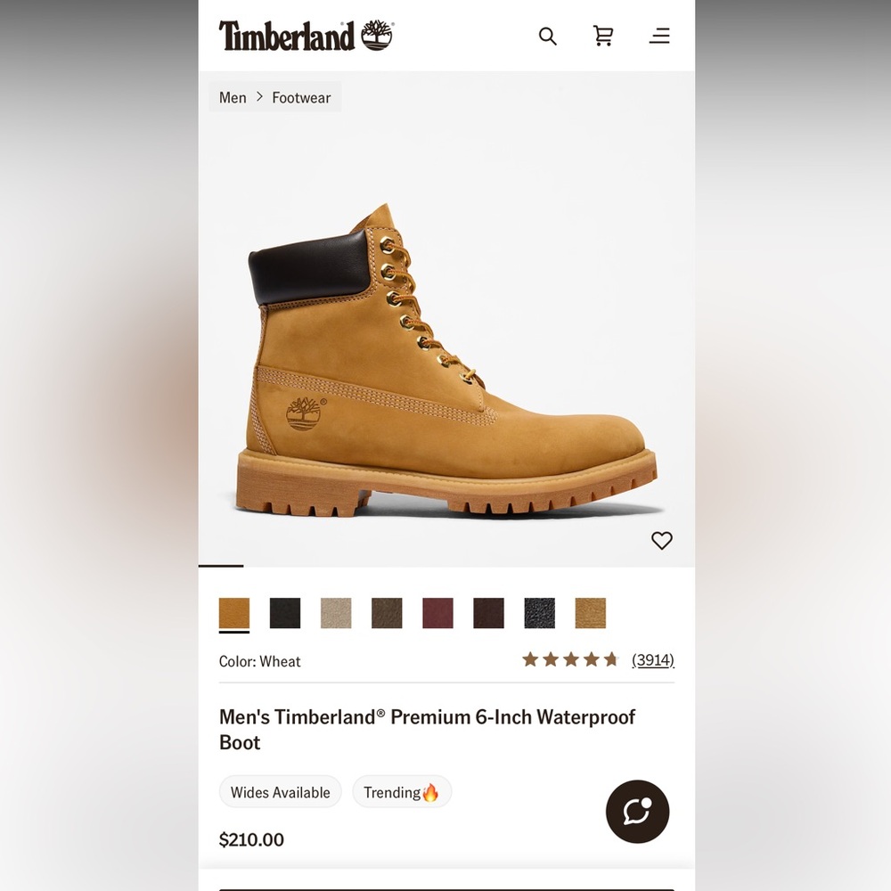 Men’s Timberland 6-Inch Boot